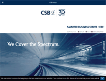 Tablet Screenshot of csbgroup.com